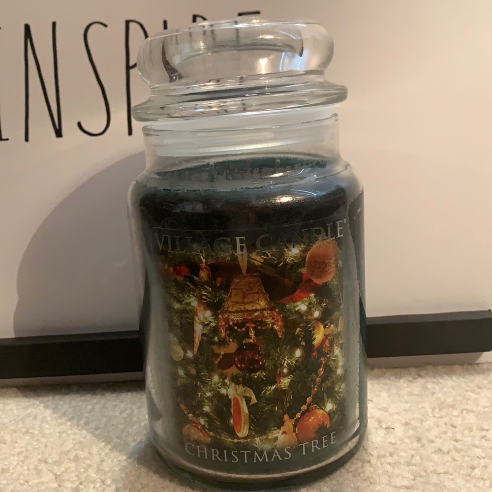 New Christmas candle
